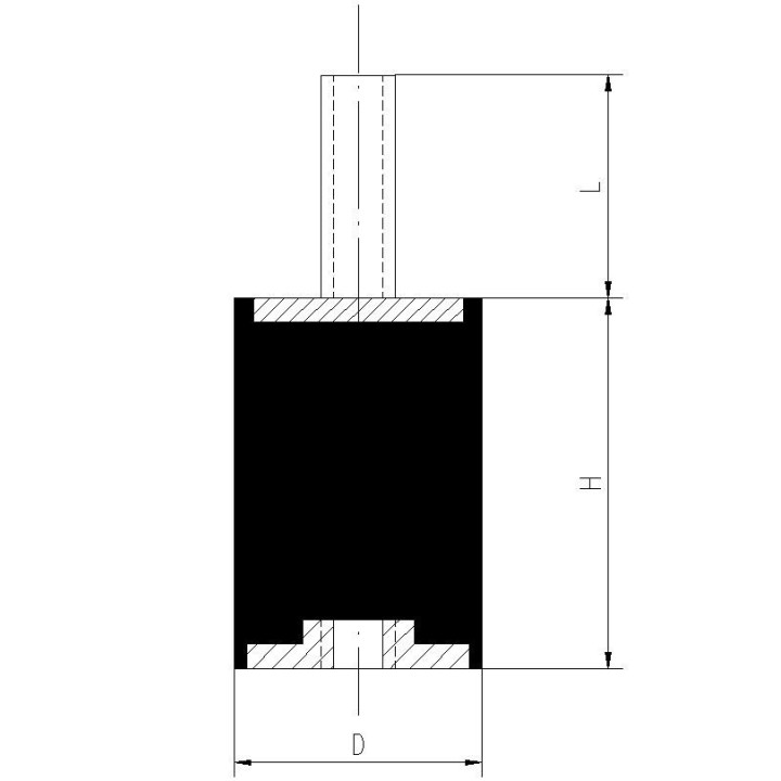 Silentblock Serie H H10-10