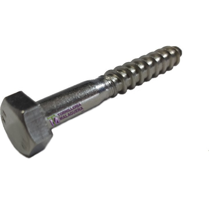 Tornillo din 571 M5 x 30 A2