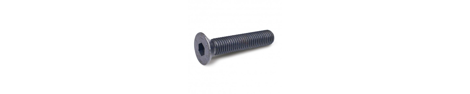 tornillo din 7991 cabeza plana allen