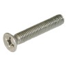 Tornillo din 965 cabeza plana inox