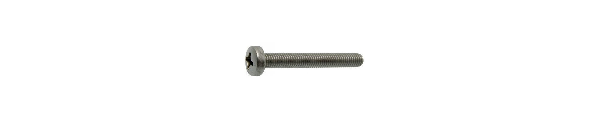 Tornillo din 7985 cabeza redonda inox